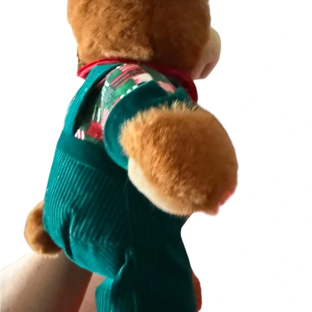 Vintage 1994 Teddy Bear Lane K-Mart Christmas Bear Plush 17”